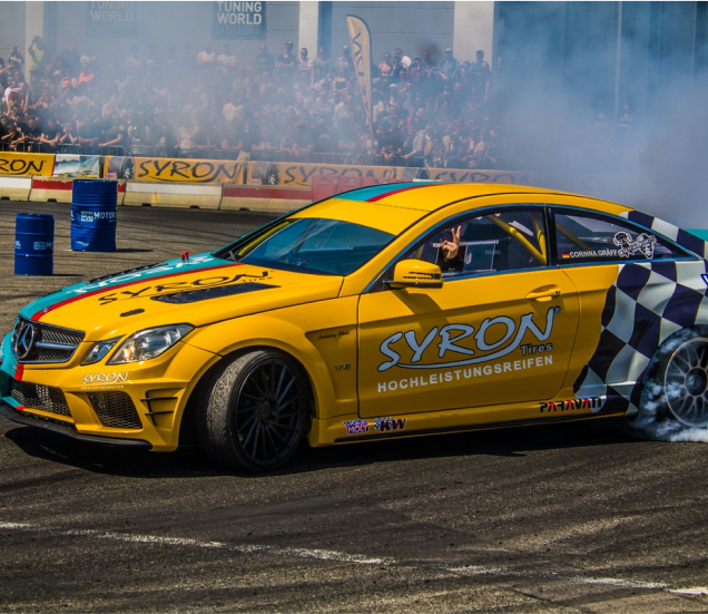 yellow car